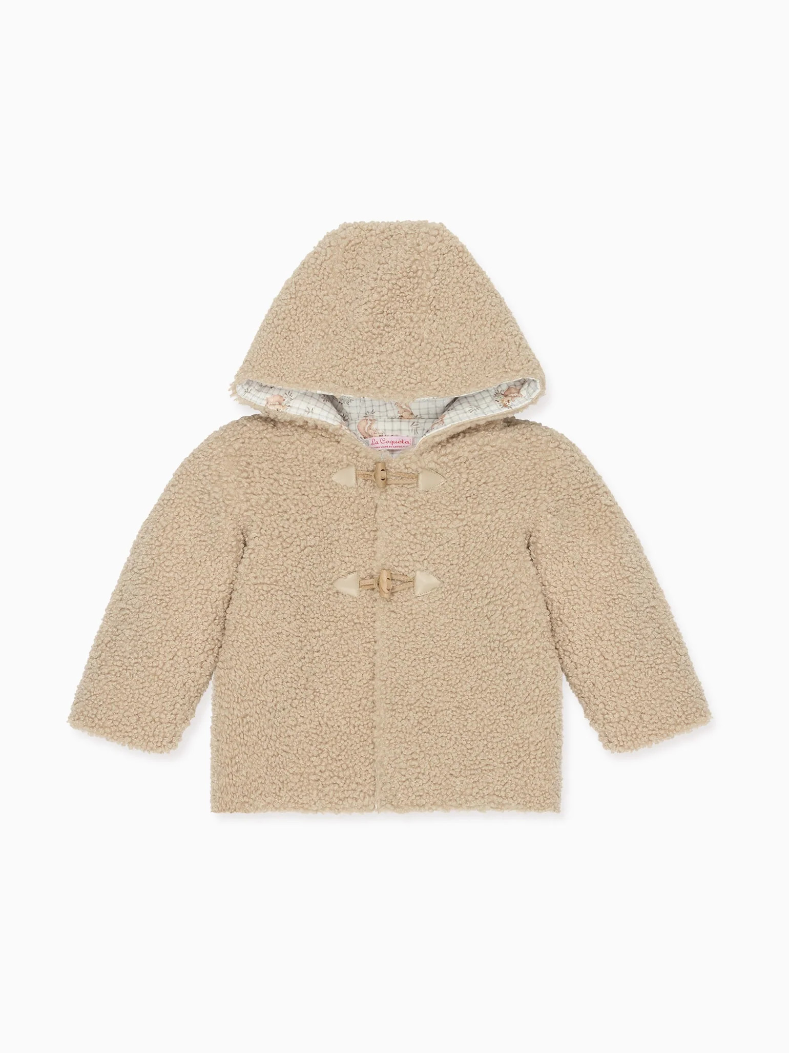 Oatmeal Jacobo Baby Jacket | La Coqueta (US)