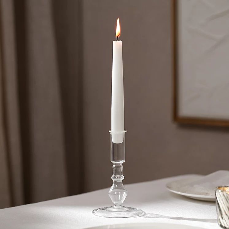 Rowley Dinner Candle Holder | The White Company (UK)