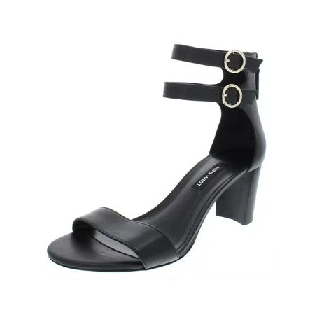 Nine West Womens Parlans Leather Strappy Dress Sandals | Walmart (US)