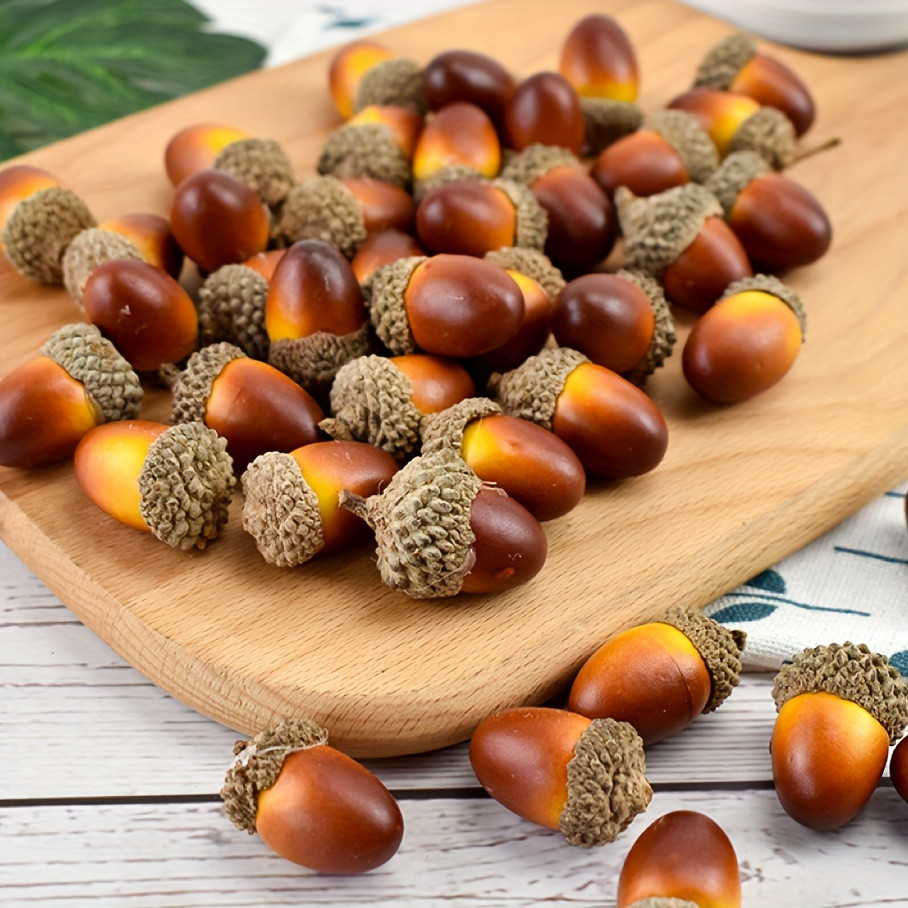 Artificial   Natural Acorn Cap   Acorn Decoration - Temu Canada | Temu Affiliate Program