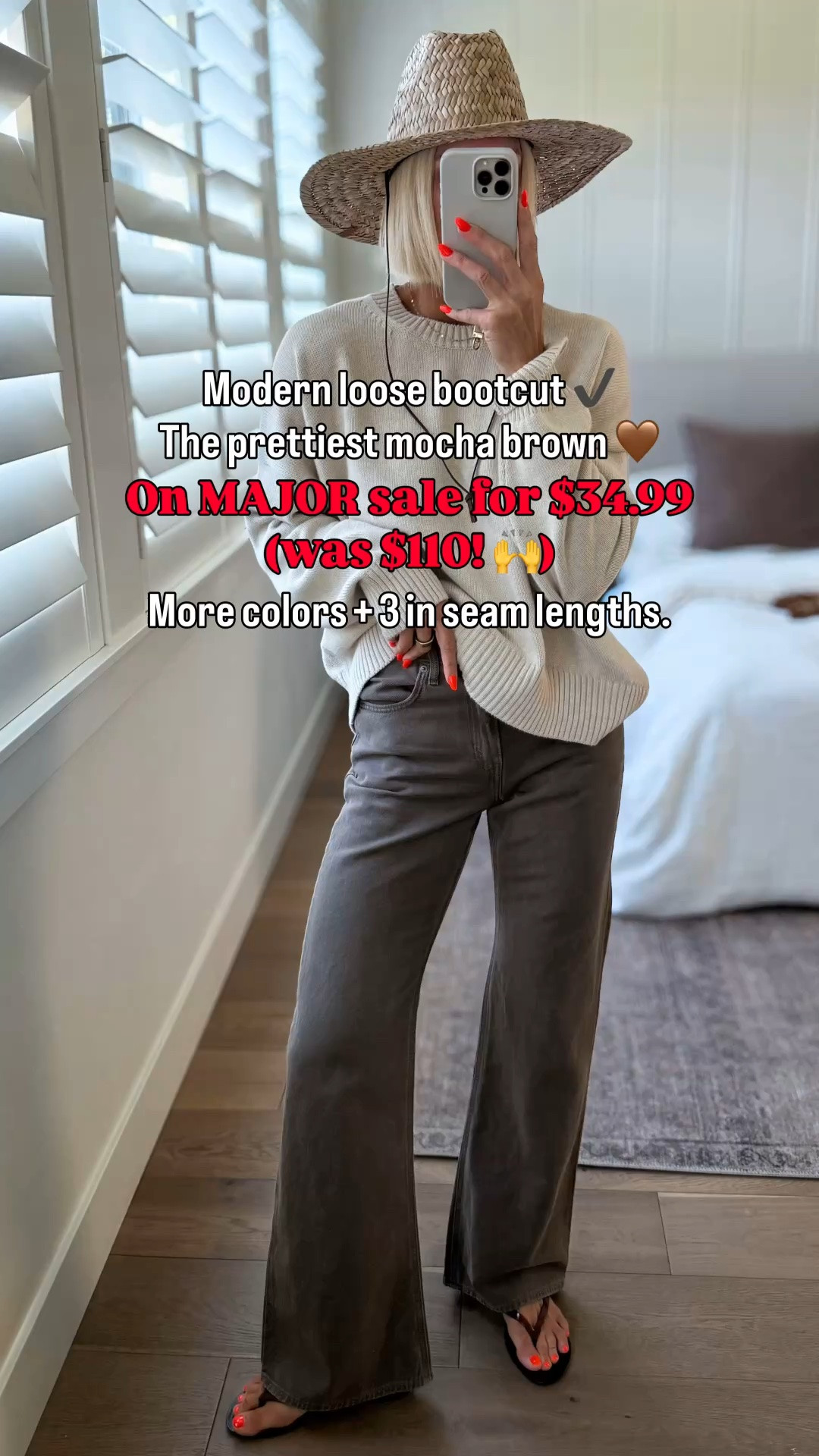SALE on SALE! I’ve never seen these @levi jeans priced this LOW— $34.99 (originally $110)
Fit tts. Wearing 27x33
Sized up to a large in this $40 @Quince sweater for the perfect oversized fit.

#LTKmomlife #LTKOver40 #LTKSaleAlert