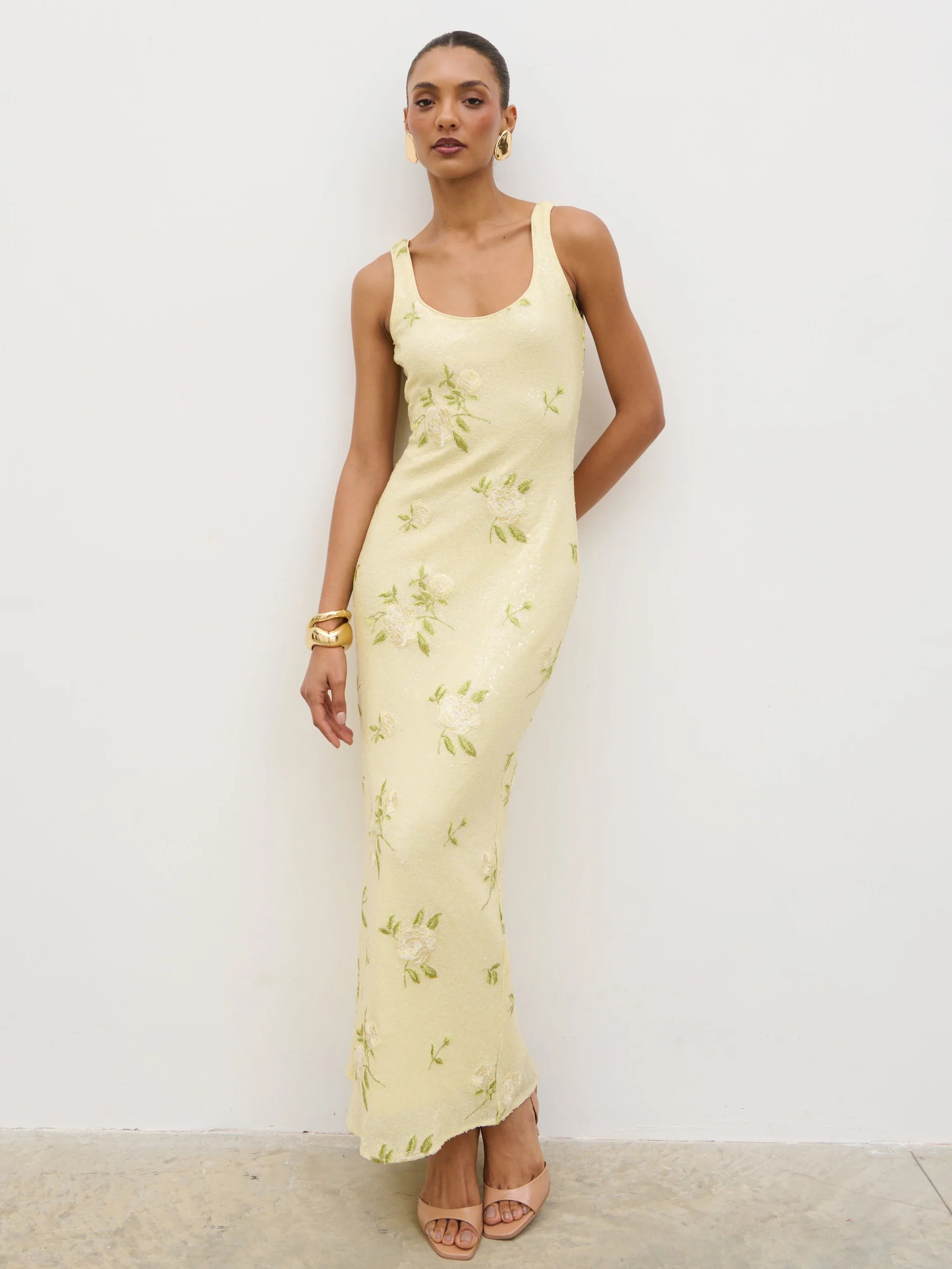 Zia Sequin Maxi Dress | Pretty Lavish (UK)