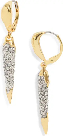 Alexis Bittar Solanales Crystal Pavé Spear Drop Earrings | Nordstrom | Nordstrom