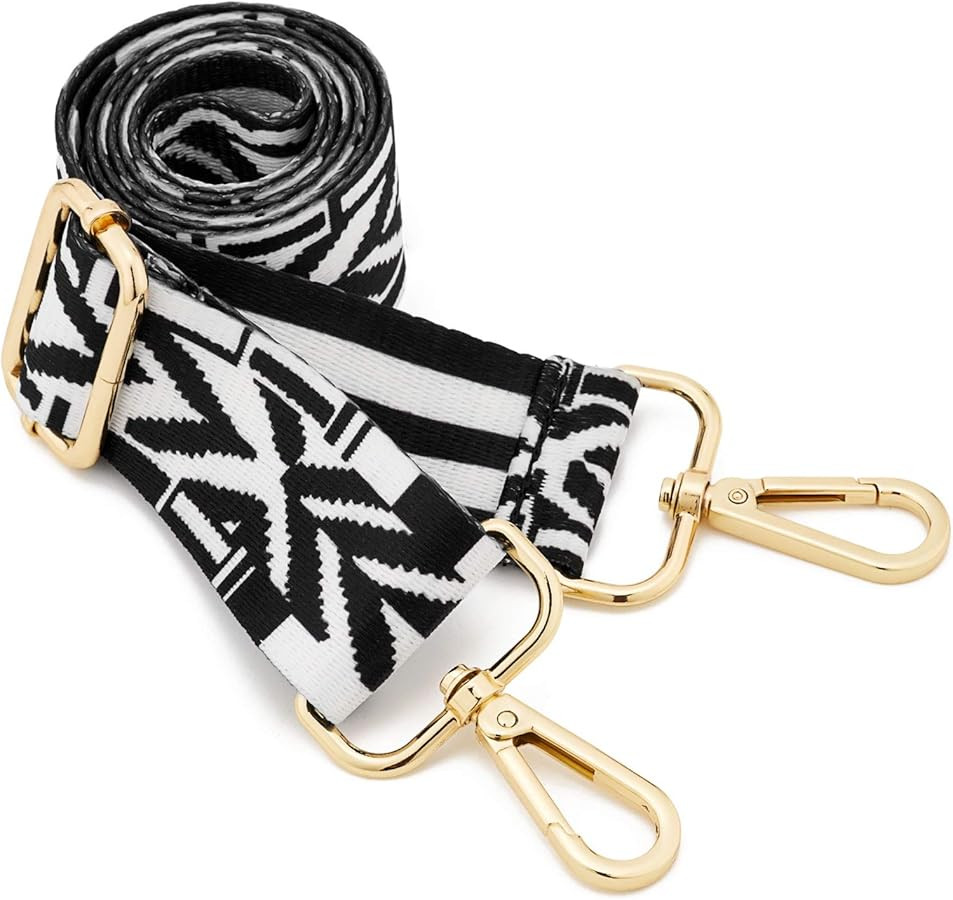 Wide Shoulder Strap Adjustable Replacement Belt Crossbody Canvas Bag Handbag | Amazon (US)