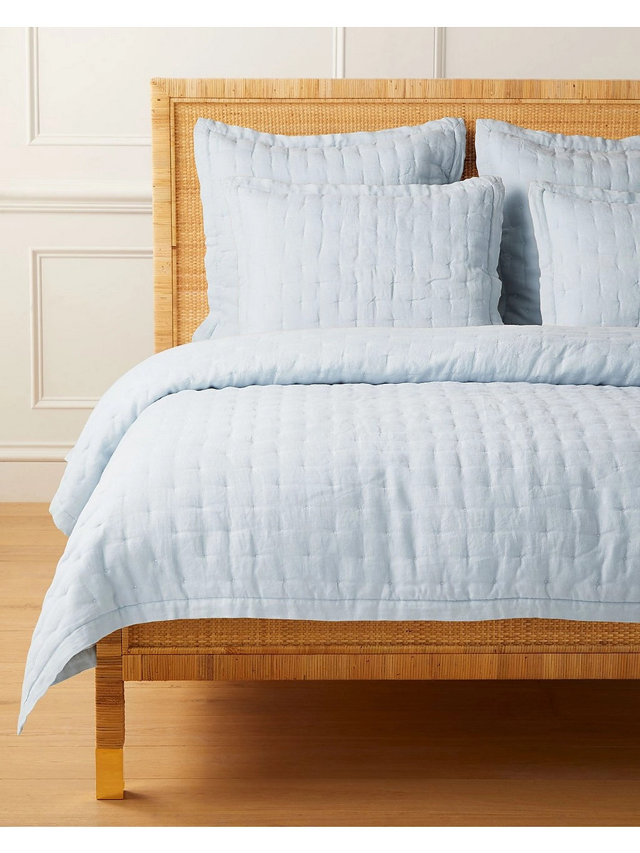 Sutter Linen Quilt | Serena and Lily
