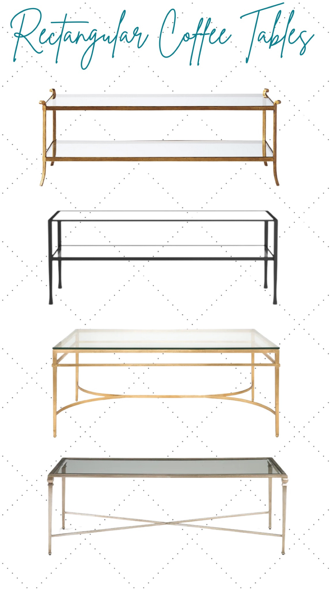 Rectangular glass coffee tables 

#LTKstyletip #LTKFind #LTKhome