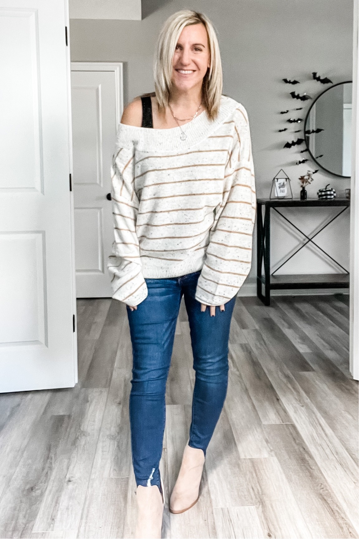 Ultimate oversized cozy fall sweater from pink Lilly! 
Fall outfit, fall inspo

#LTKunder50 #LTKSeasonal