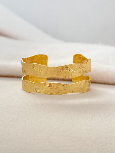 Double Plated Cuff | Easton Elle US