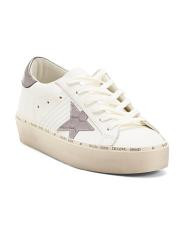 Made In Italy Leather Hi Star Classic Sneakers | TJ Maxx