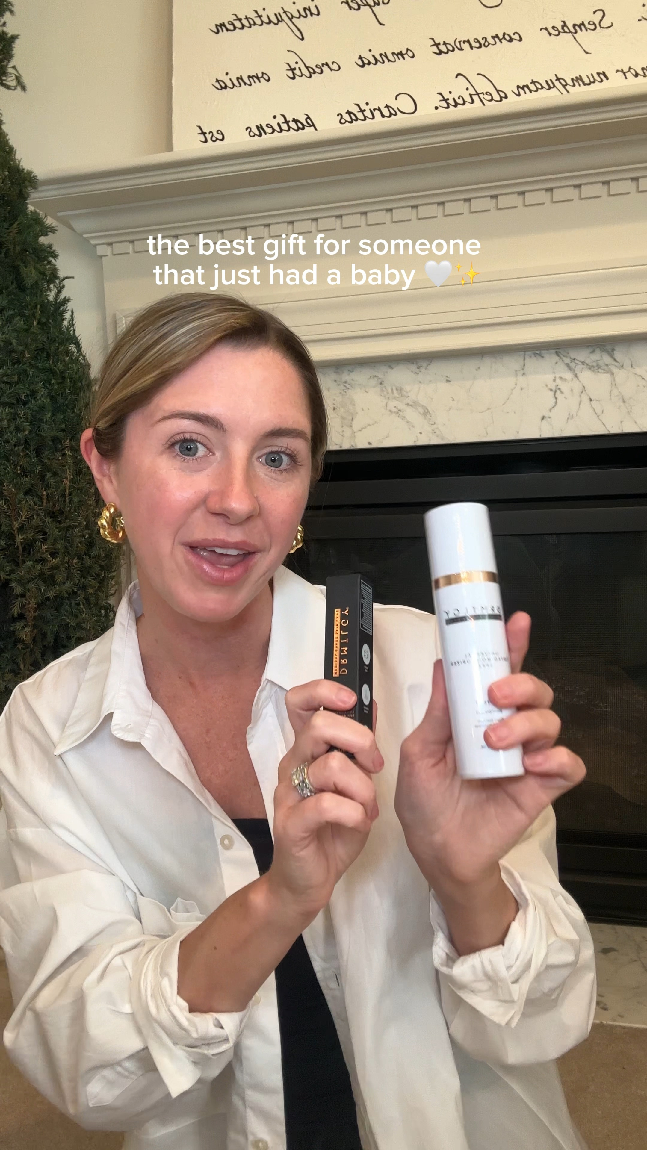The best gift for any new mama is this SPF tinted moisturizer and SPF under eye corrector duo set, the way they made me feel so put together after having a baby and also protected my skin from the sun was a win/win. Can’t recommend these enough to friends wanting a minimal and easy make up look 🤍 

#drmtlgy #spfmakeup #mommakeup #minimalmakeup #mommakeuproutine #giftidea #newmomgiftidea #postpartumgiftidea #giftsformoms #easymakeup #LTKmom 