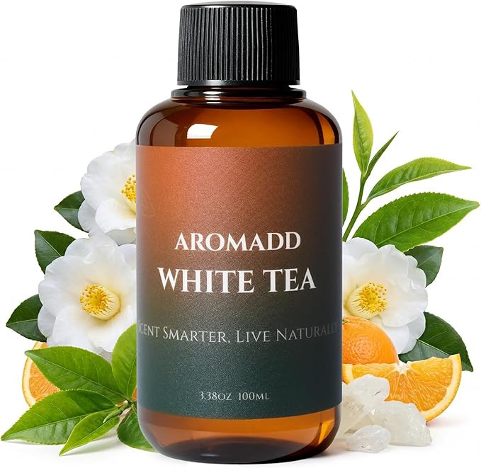 Aromadd White Tea Diffuser Oil Inspired by Luxury Hotel Scent, Essential Oils for Waterless Diffu... | Amazon (US)