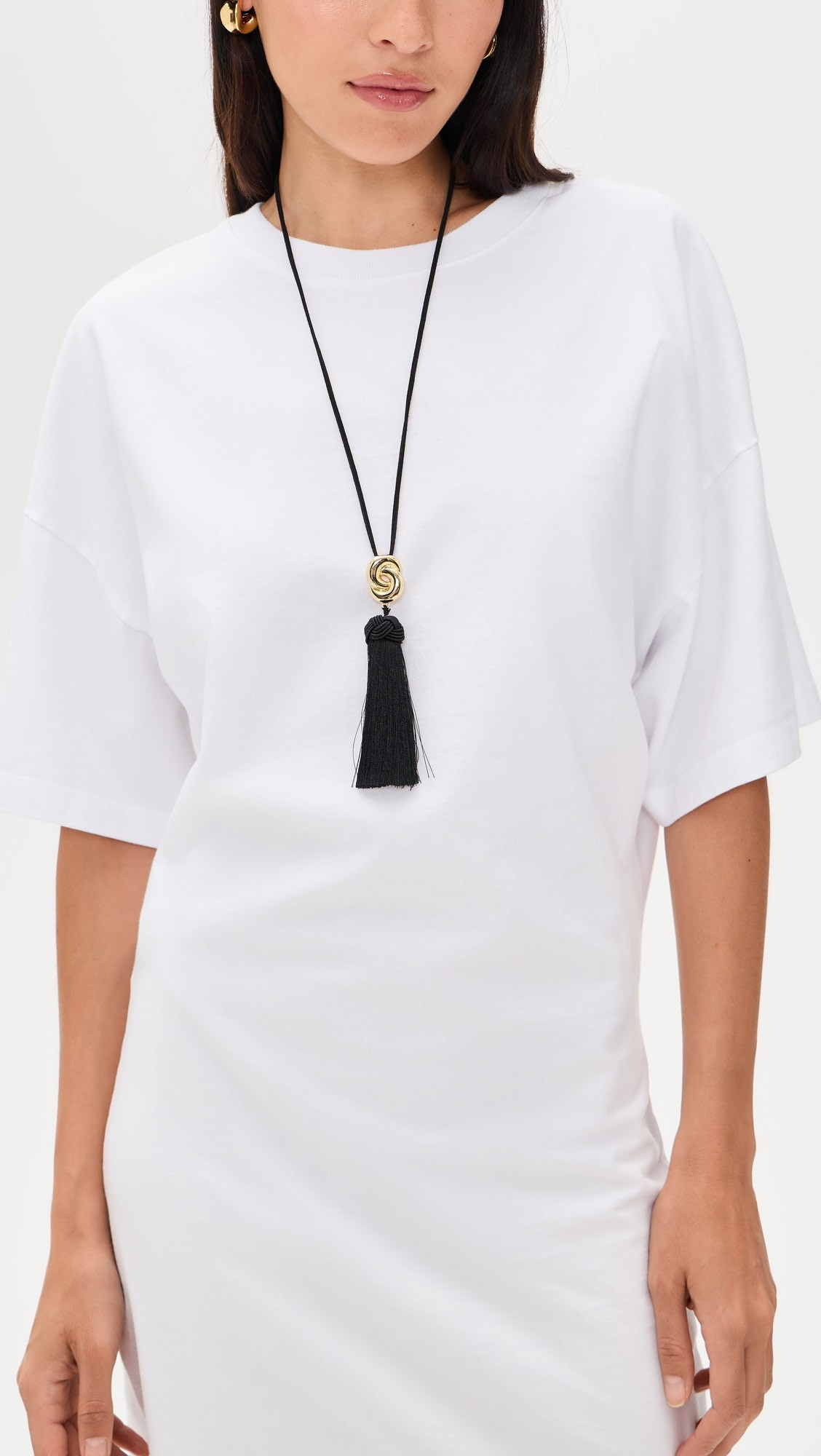 The Solstice Knot Tassel Necklace | Shopbop