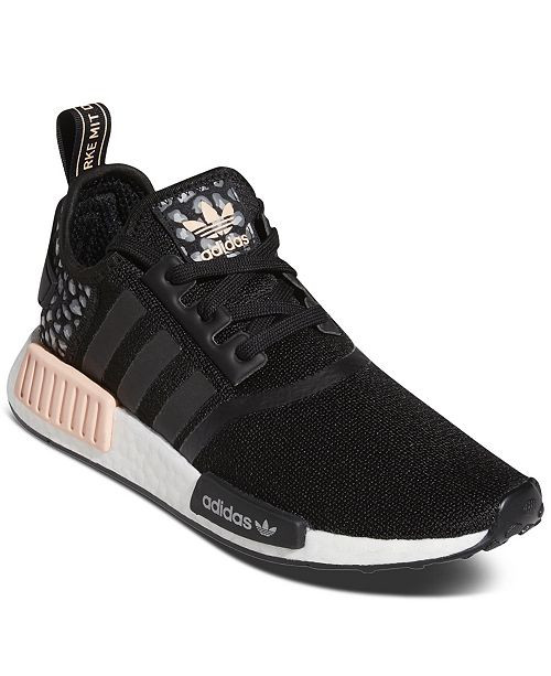 Women's NMD R1 Animal Print Casual Sneakers from Finish Line | Macys (US)