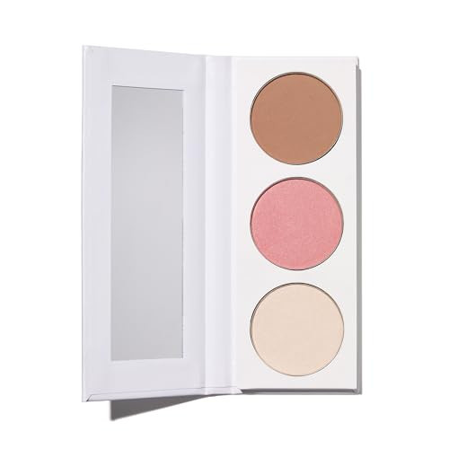 Well People Power Palette Powder Face Trio, Face Powder Makeup Palette For A Sun-kissed Glow, Hydrates Skin, Vegan & Cruelty-free, Empowerment | Amazon (US)