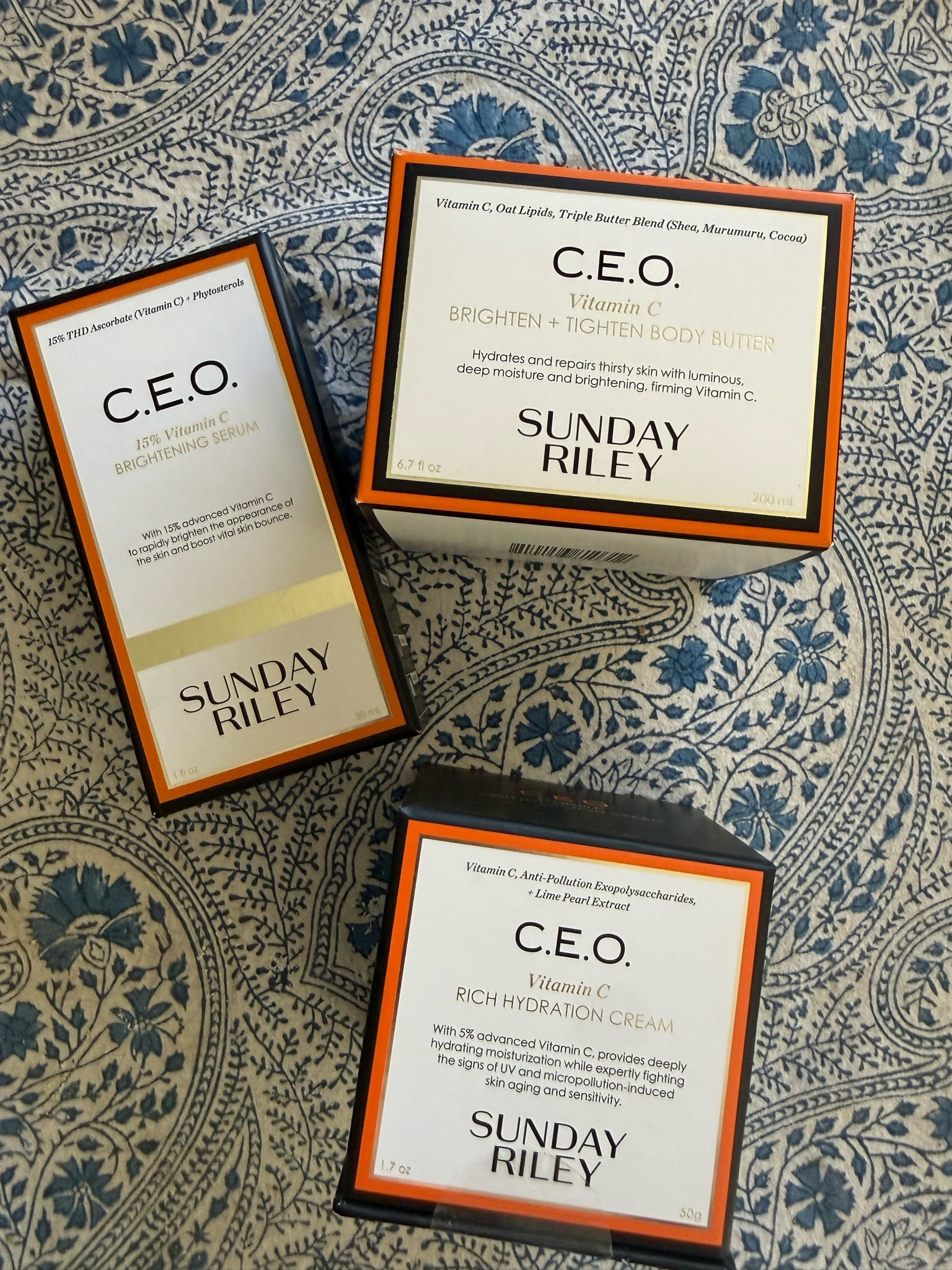Sunday Riley sale!!! This set of Sunday Riley CEO face and body brightening products are 40% off! This kit has totally transformed my skin (in addition to the gentle retinol products). I highly recommend it!! I bought it during the Memorial Day Sale, and just bought it again at this phenomenal price for the 4th of July! ❤️🇺🇸

#LTKSaleAlert #LTKOver40 #LTKBeauty