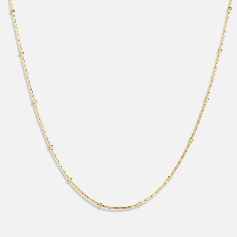 Simple Satellite Chain Necklace | Victoria Emerson