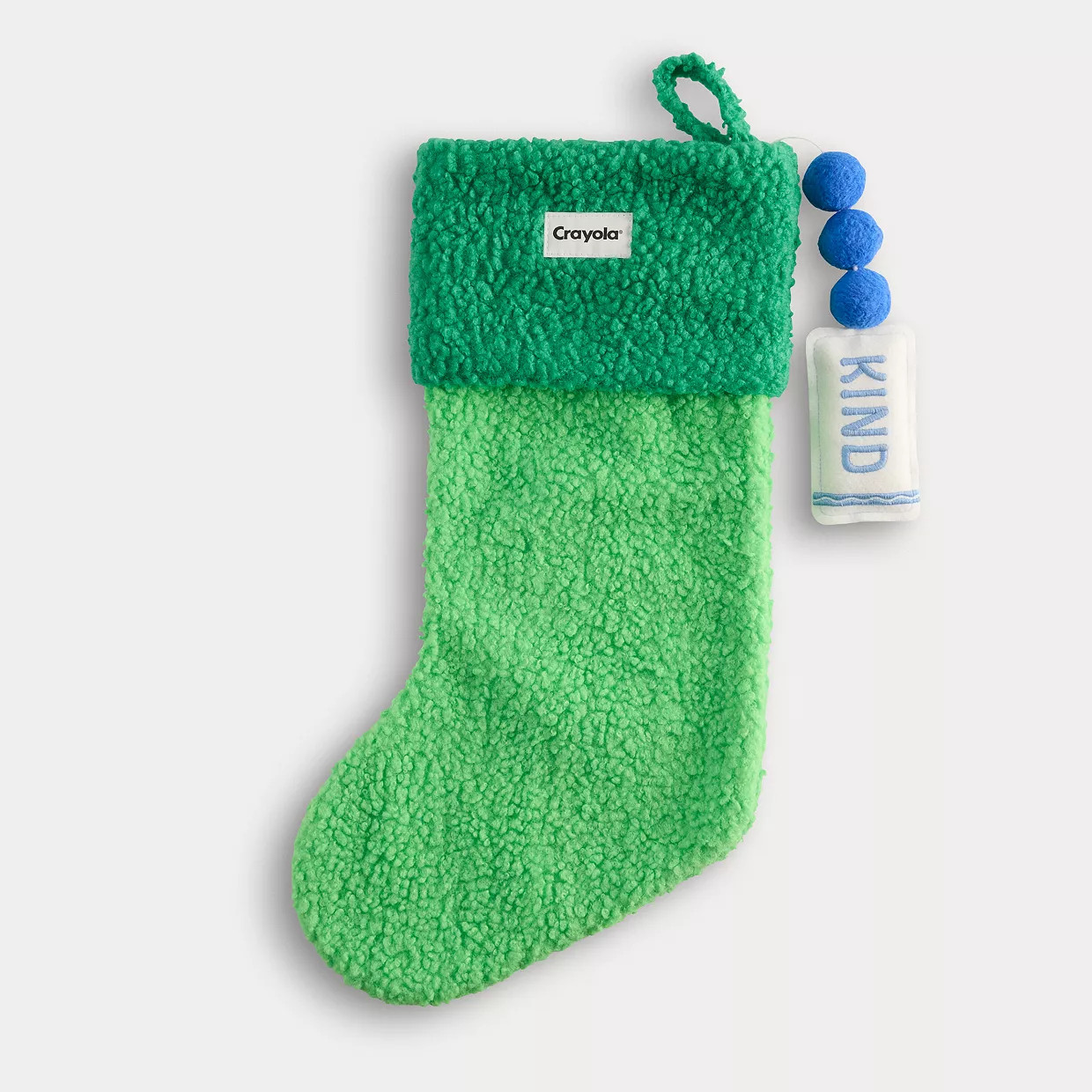 Crayola® X Kohl's Colorblock High Pile Fleece Stocking | Kohl's