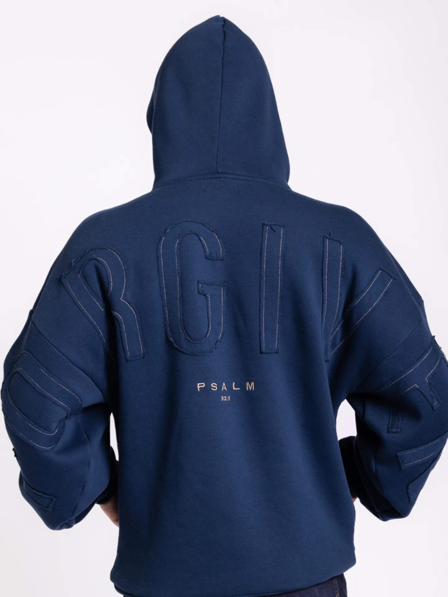 Kingdom Essential Patchwork Hoodie | Gods Love Overcomes