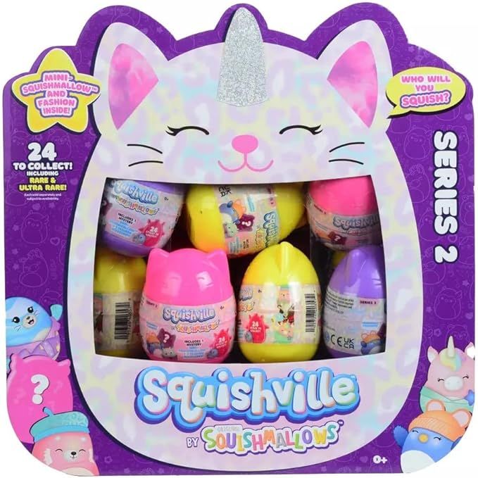 Squishmallows Squishville Mystery Mini Series 2 Plush Assortment Blind Package - Colors and Style... | Amazon (US)