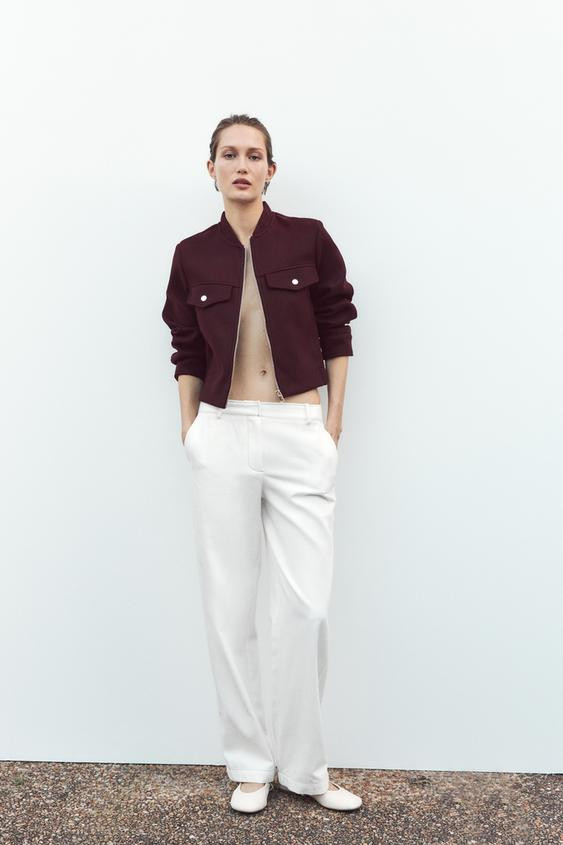 SOFT SHORT JACKET | Zara UK