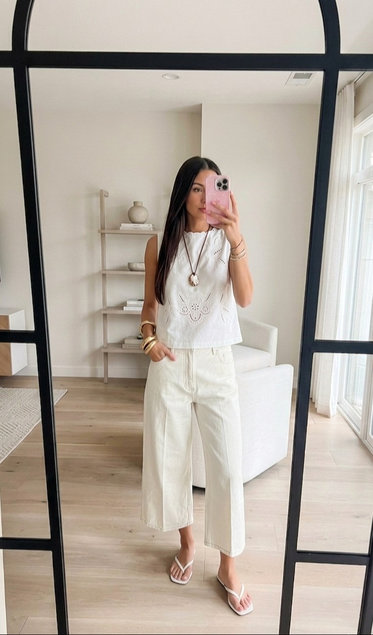 Obsessed with this all-white outfit from Mango 🤍 The perfect summer look — light, effortless, and so chic. I love how clean and classy it feels while still being super comfortable for warm days. Definitely one of my favorite outfits for the season ☀️✨

#Mango #SummerStyle #WhiteOutfit #SummerFashion #OOTD #MinimalStyle #ChicLook #EffortlessStyle #WarmWeatherFits #FashionInspo #CleanGirlStyle #VacationOutfit #StyleInspo #AllWhiteLook #SummerOOTD 

 #LTKdayinmylife #LTKgrwm #LTKSeasonal