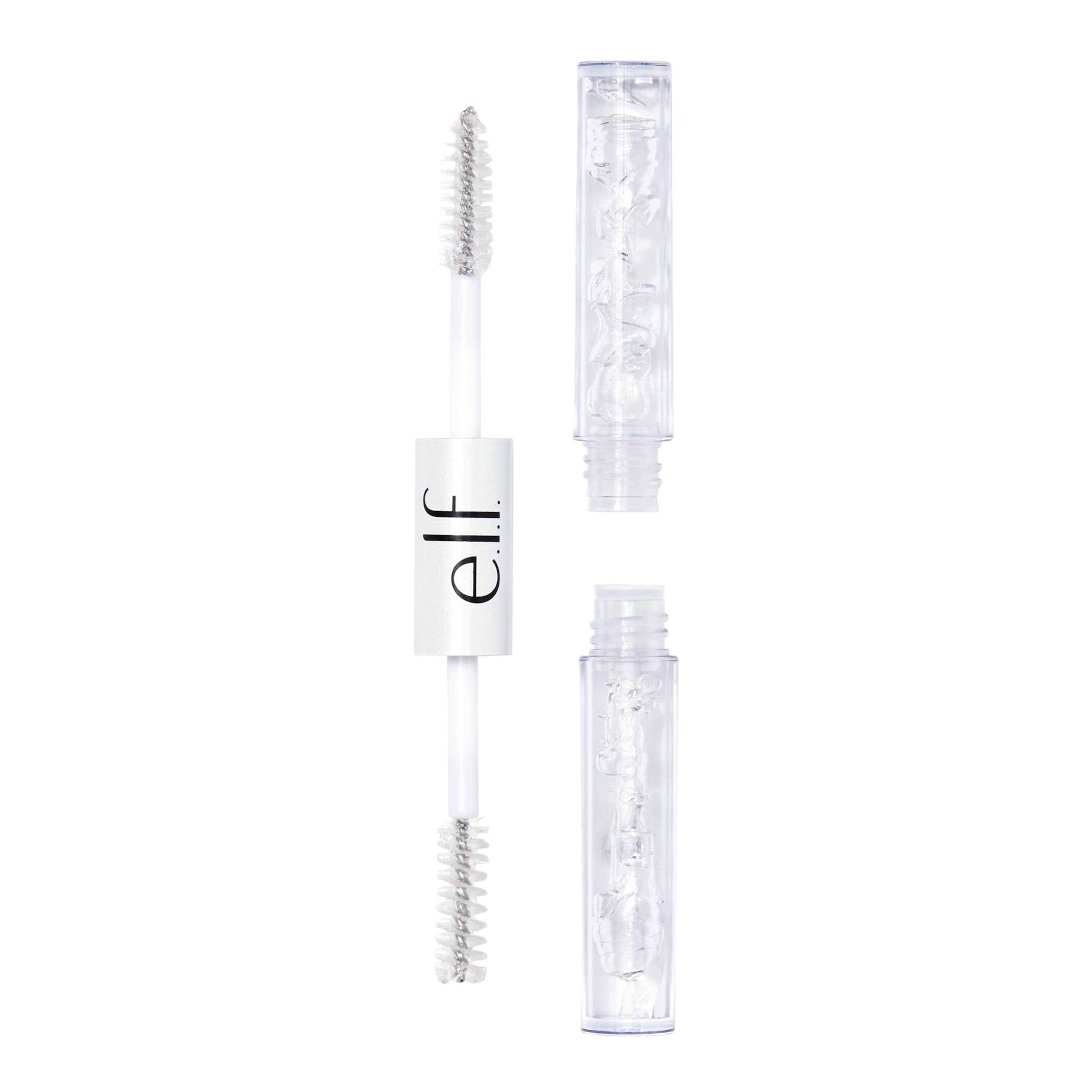 e.l.f. Clear Brow & Lash Mascara, Dual-Sided Brushable Clear Gel For Groomed Brows & Eyelashes, L... | Amazon (US)
