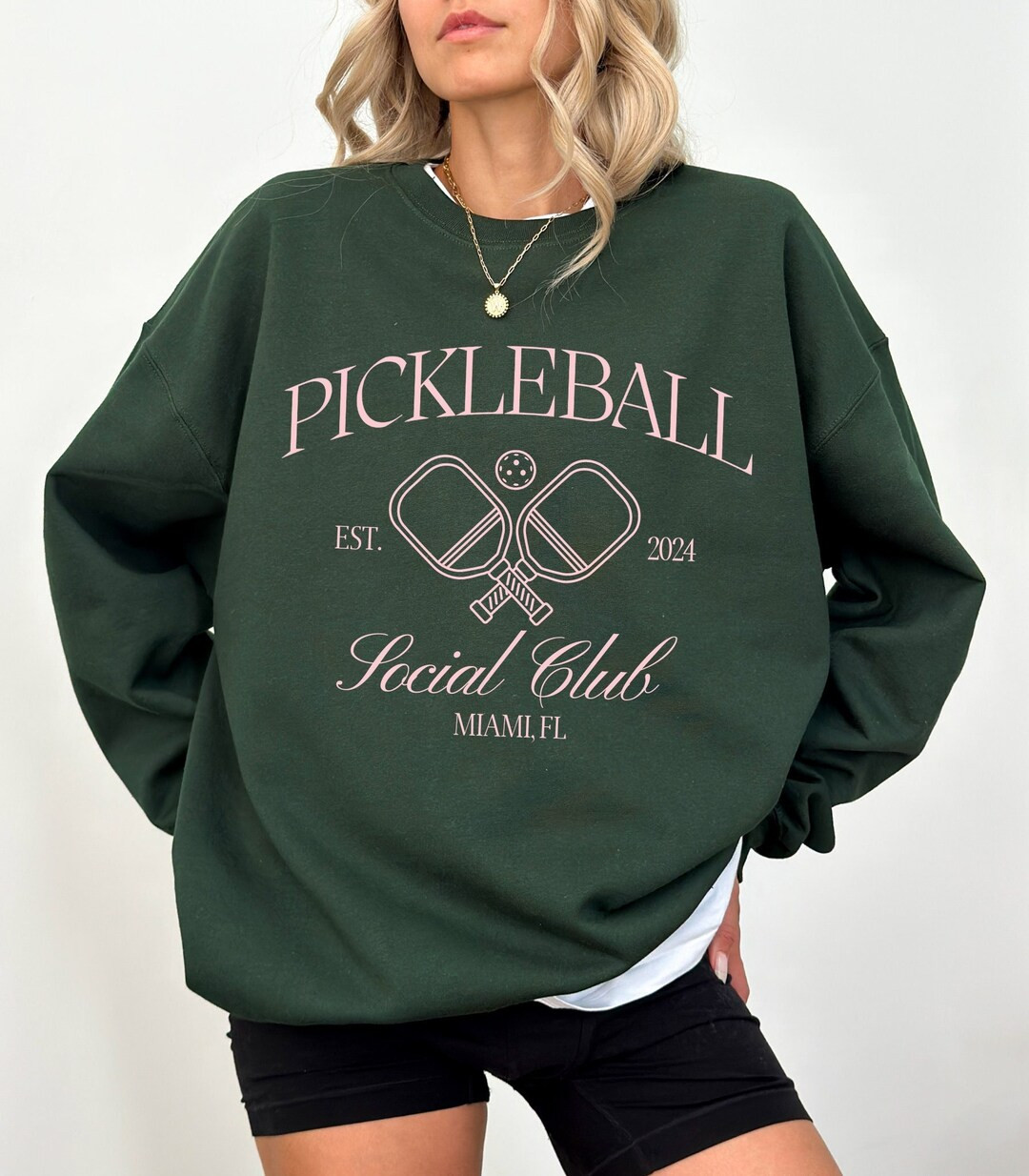 Custom Pickleball Sweatshirt Personalized City Pickleball Team Sweatshirt Pickleball Player Crewn... | Etsy (US)