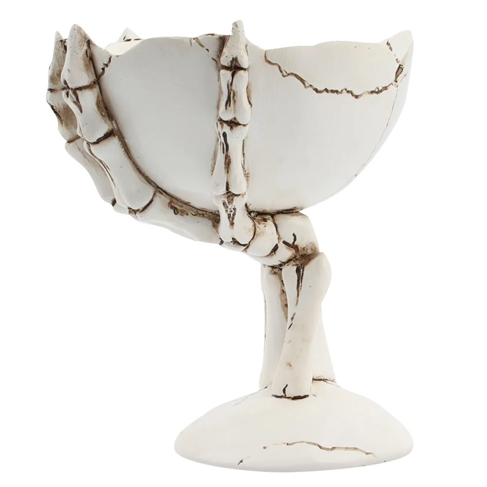 Hemoton Halloween Candy Bowl Skeleton Tray Hand Holder Dish Decoration Hands Desktop Decor Bowls ... | Walmart (US)