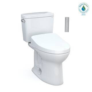 Drake 2-piece 1.28 GPF Single Flush Elongated ADA Comfort Height Toilet in. Cotton White, S550E W... | The Home Depot