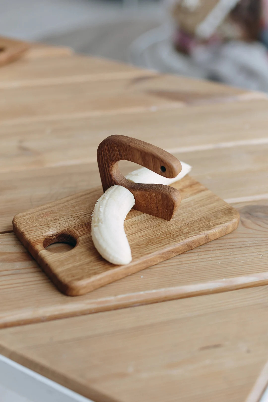 Safe Wooden Knife for Kids, Children's Utensil Montessori Knife, Toddler Vegetable and Fruit Cutt... | Etsy (US)