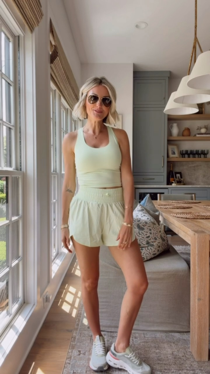 Just got in this new color of my favorite active shorts! I also got the matching top, which is so comfortable & has built in pads! Obsessed! Wearing size S!

Loverly Grey, matching set, active set, activewear, athleisure, Target

#LTKActive