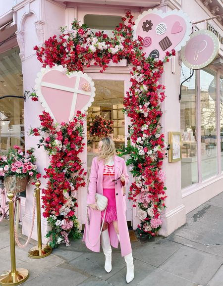 Valentine’s Day outfit in pink in London 

#LTKstyletip #LTKMostLoved #LTKfindsunder50