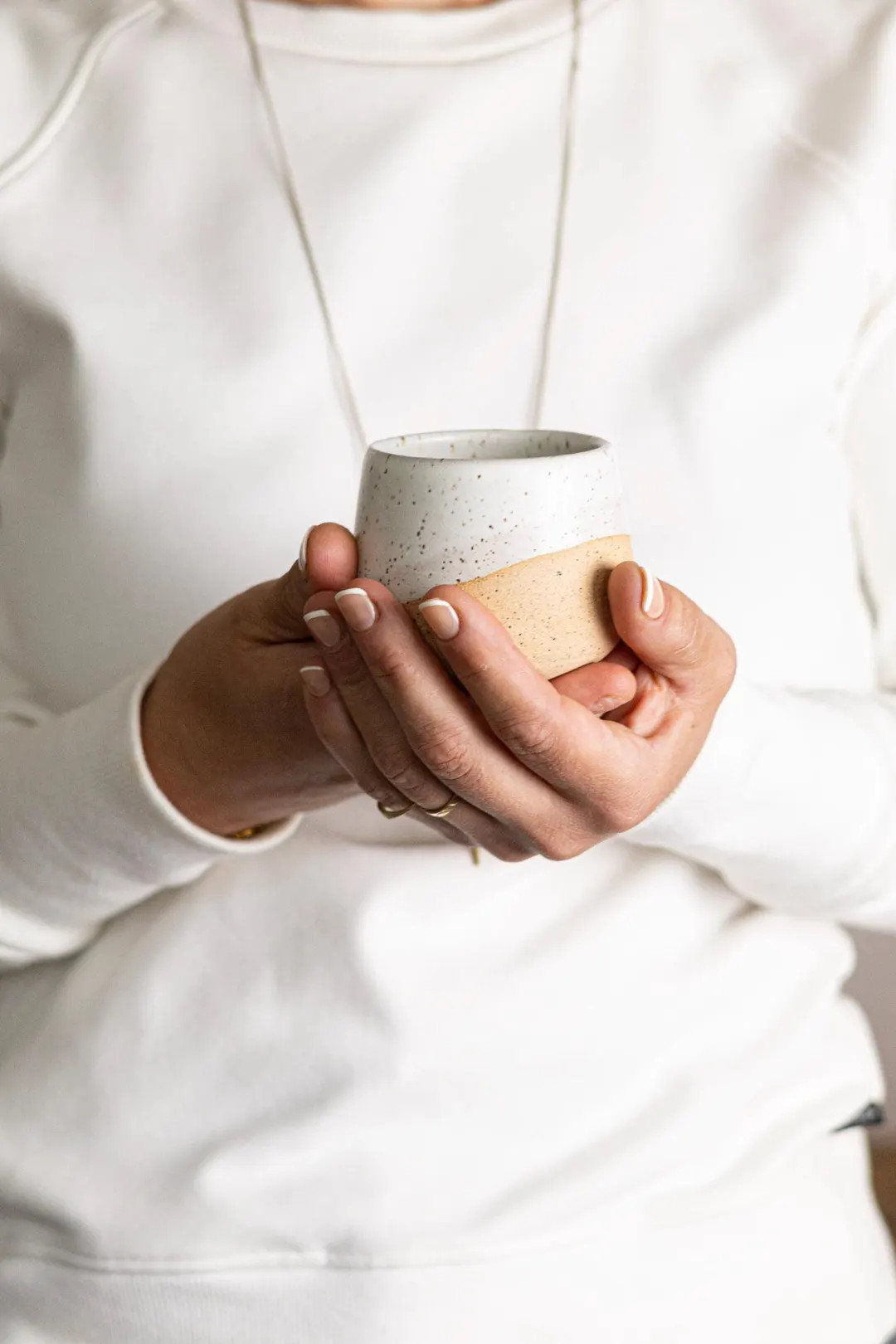 Handmade Espresso Cup – Small Ceramic Coffee Mug or Tumbler – Modern White Kitchenware Gift -... | Etsy (US)