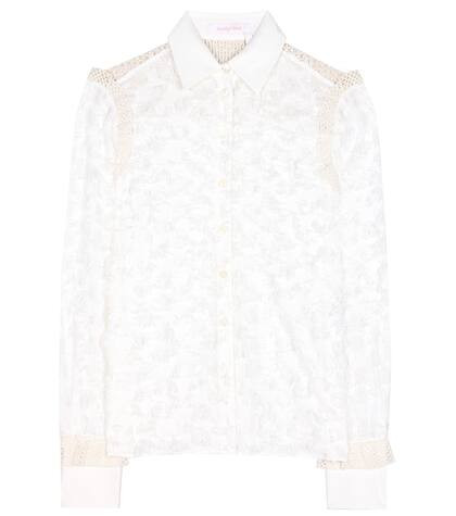 Bluse mit Fil-Coupé | Mytheresa (DACH)