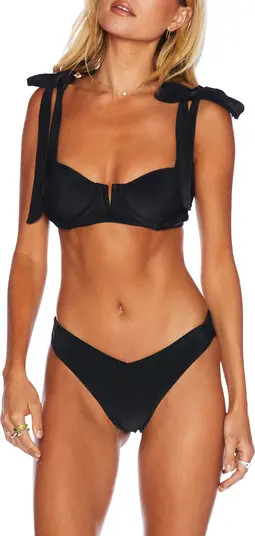Blair Underwire Black Bikini Top Sexy Black Bikini Set Bikini Sets Bikini Videos Bikini Nordstrom | Nordstrom
