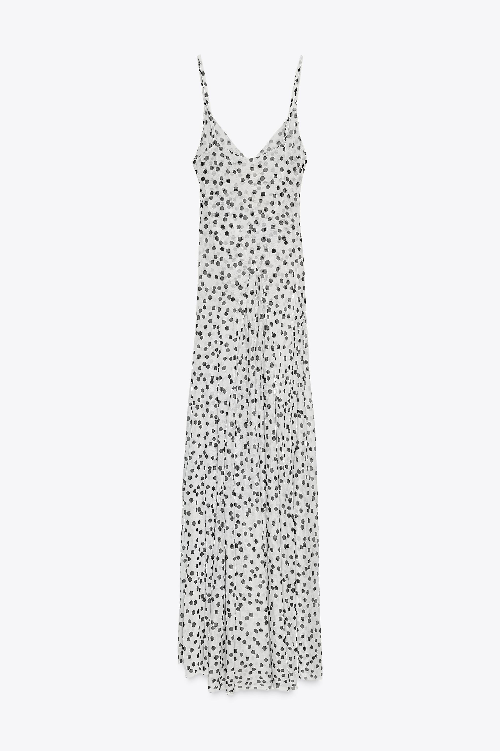 POLKA DOT MAXI DRESS | Zara UK
