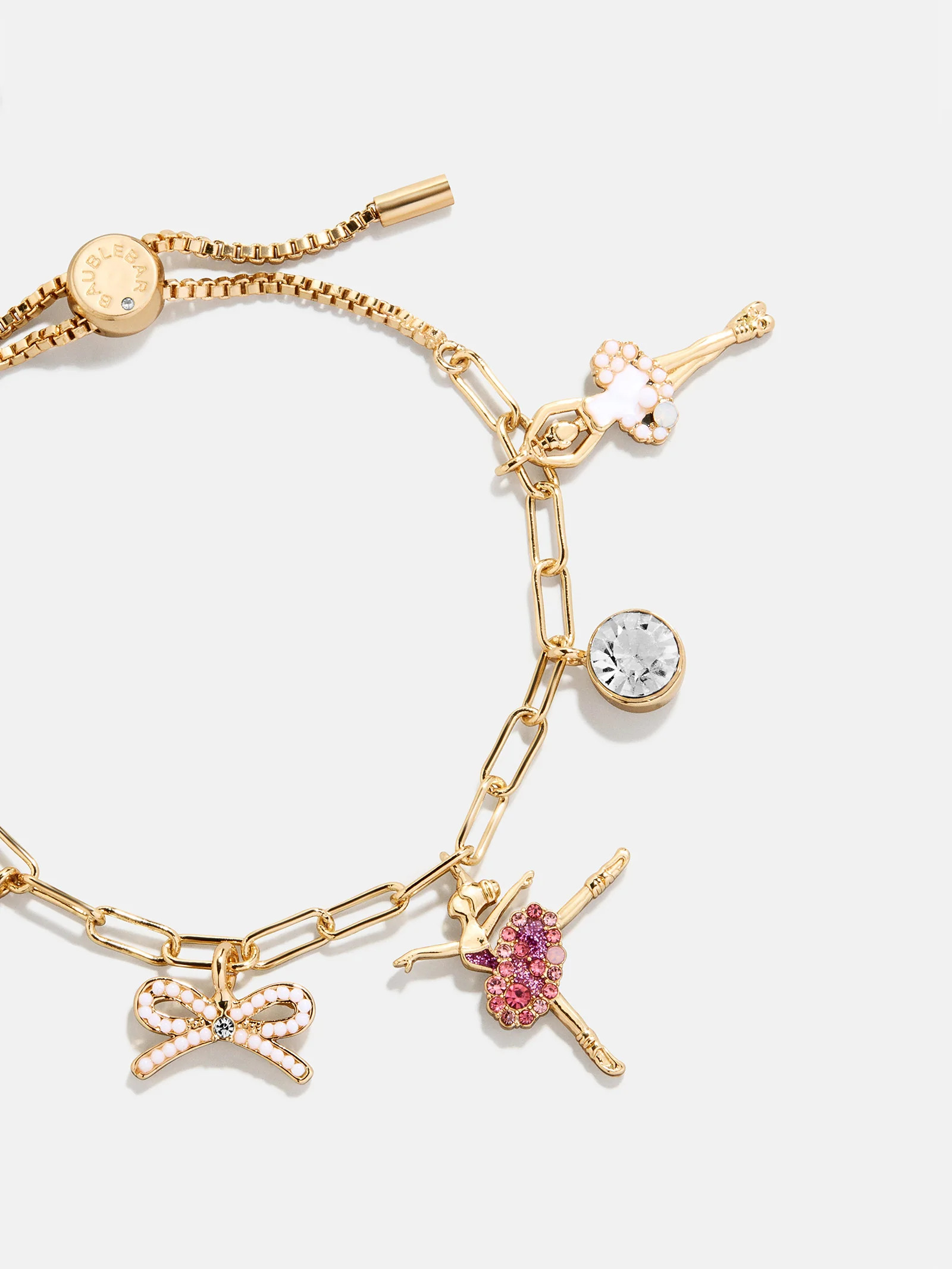 En Pointe Kids’ Charm Bracelet - Ballet | BaubleBar