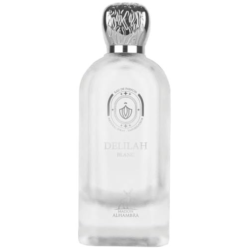 Maison Alhambra Delilah Blanc – Citrus, Amber, Floral, Musky – Eau de Parfum Spray Long-Lasting Fragrance for Women, 3.4 Ounce / 100 ml | Amazon (US)