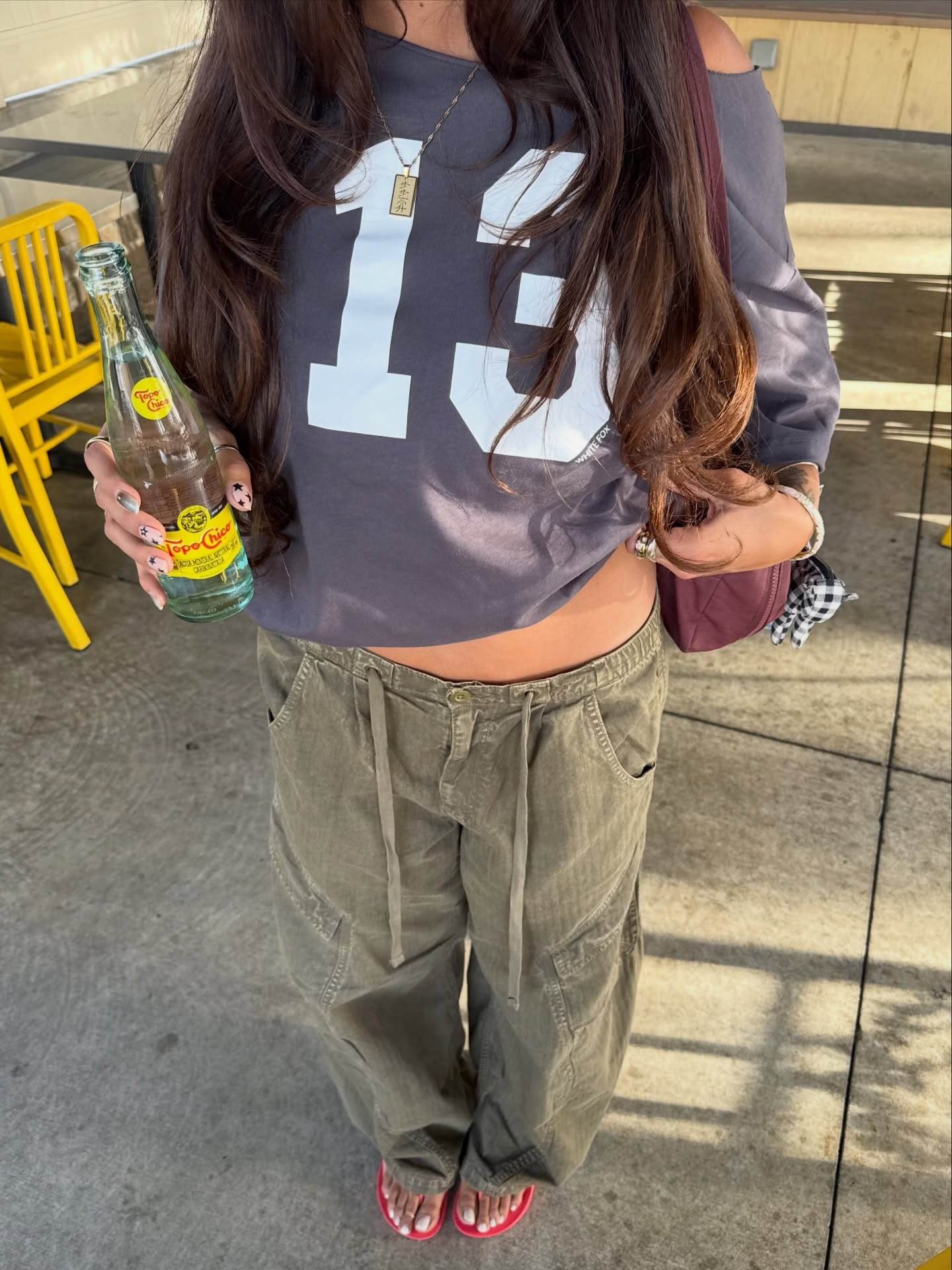 linked everything but the t shirt 🙃🫶🏼💛