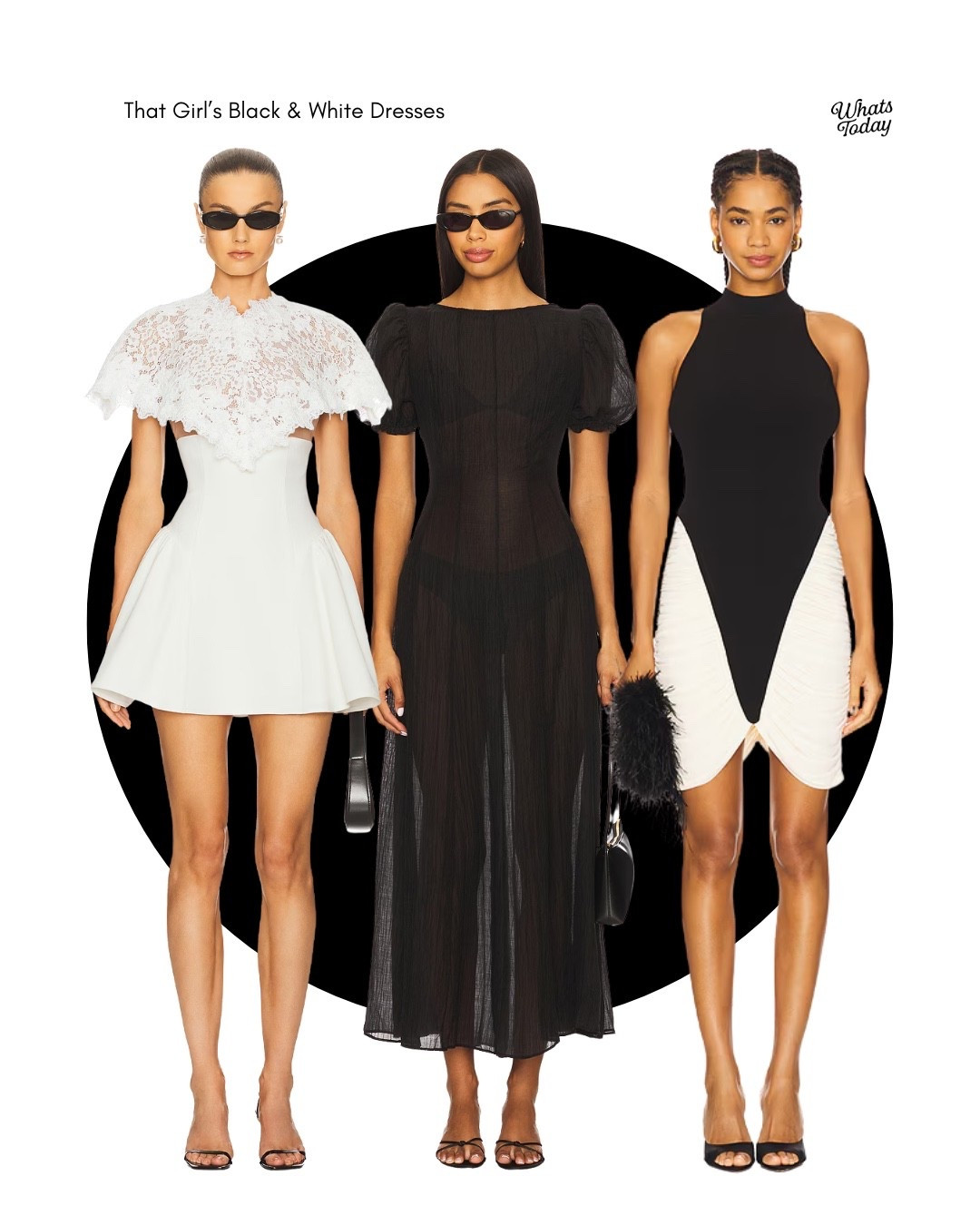 Timeless black and white style dresses with clean silhouettes and effortless elegance—perfect to wear for date nights, Valentine’s Day, and special evenings.

#LTKWedding #LTKValentine #LTKootd