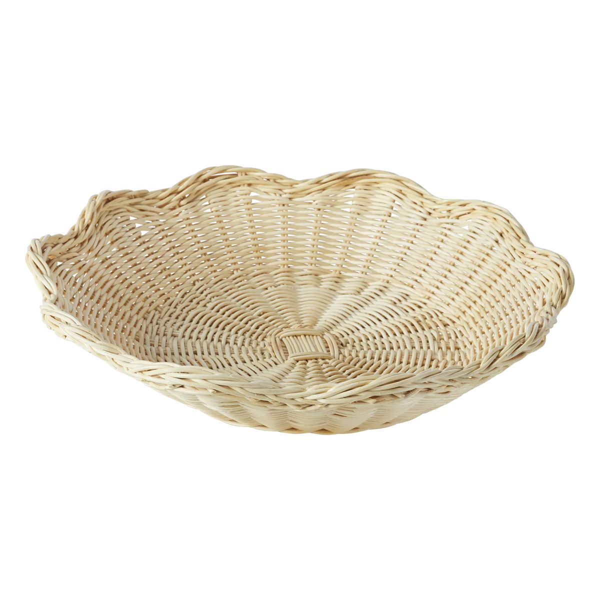 Wavy Wicker Tray | Amanda Lindroth