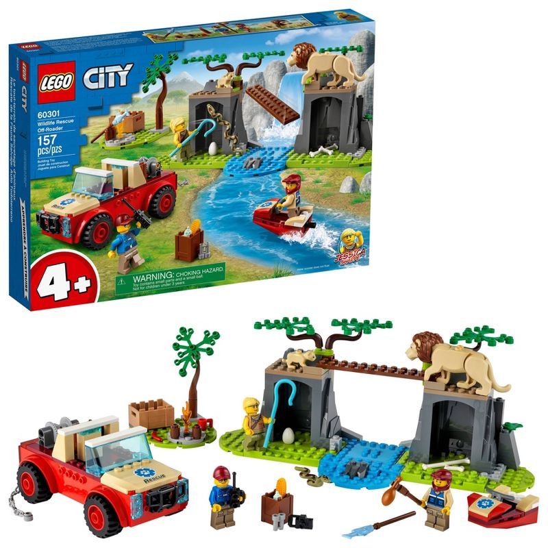 LEGO City Wildlife Rescue Off-Roader 60301 Building Kit | Target