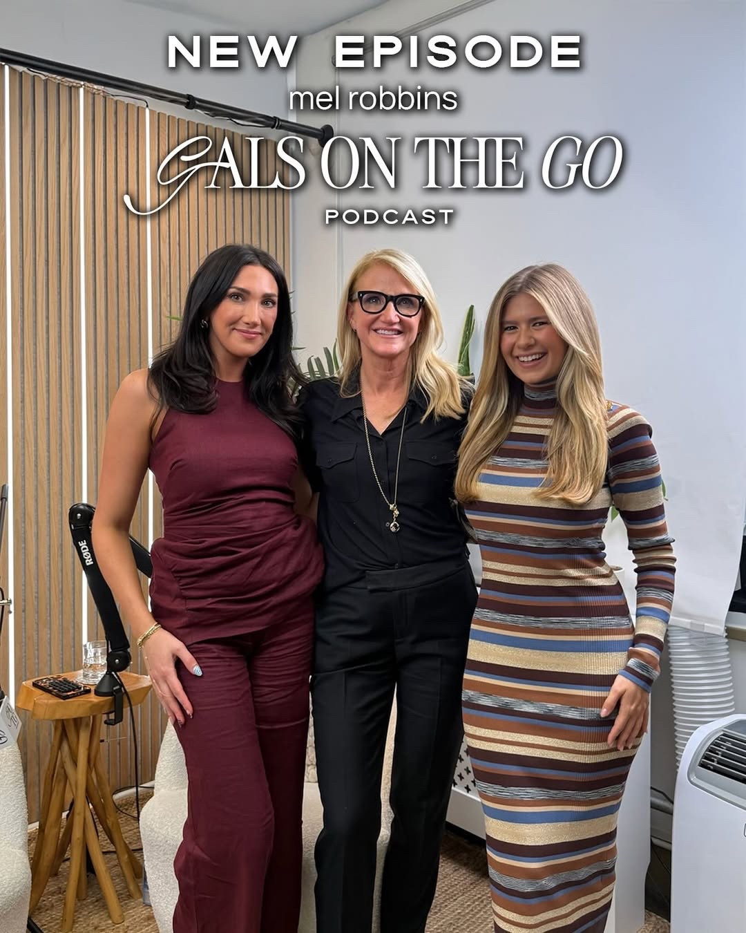 Shop the looks we wore on our podcast with Mel Robbins! 🖤

#LTKStyleTip #LTKSeasonal