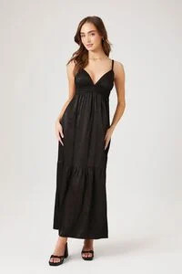 Tiered Cutout Sweetheart Maxi Dress | Forever 21 (US)