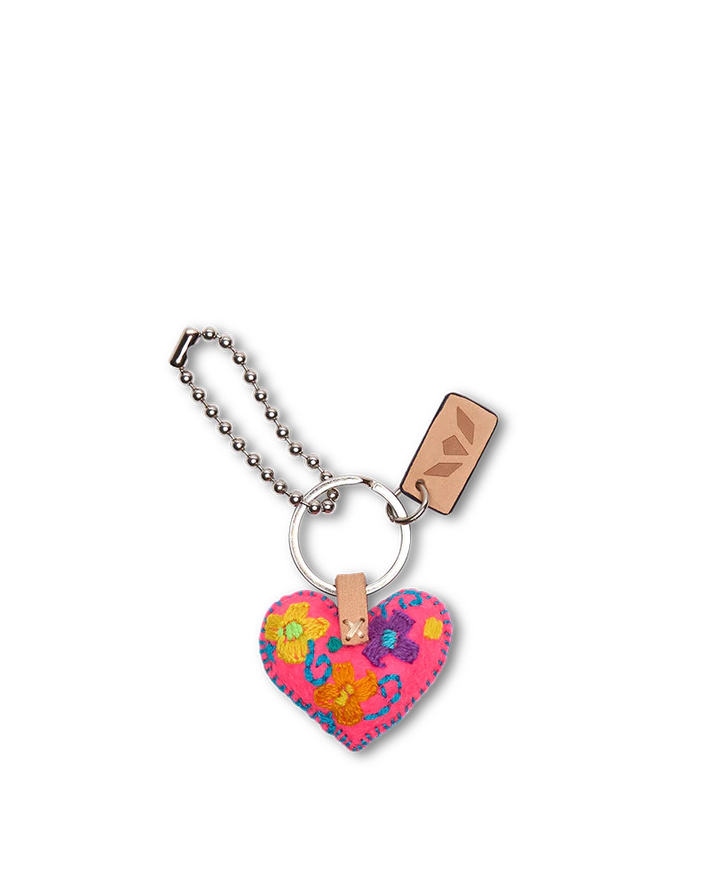 Bag Charm | Corazon Chico Pink | Consuela | Consuela