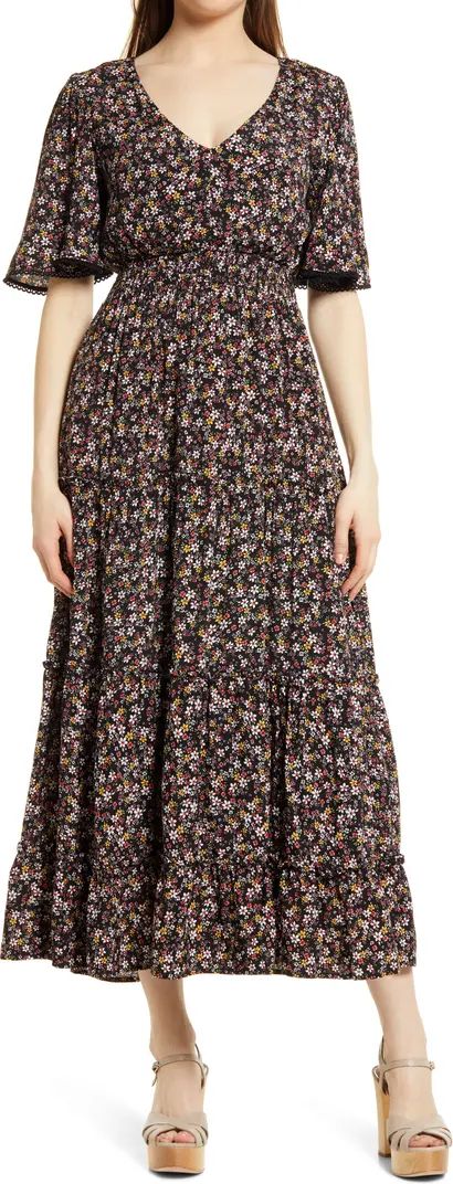 Lost + Wander New Day Floral Tiered Maxi Dress | Nordstrom | Nordstrom