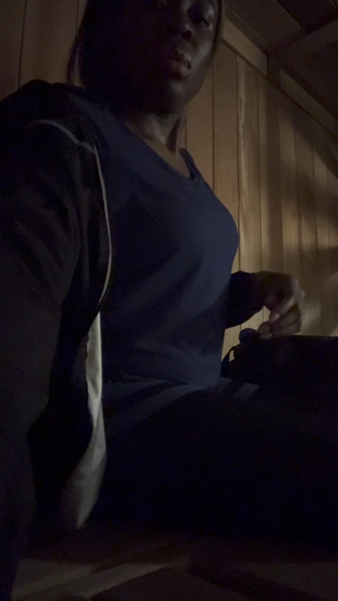 Sweat Jacket! Makes me sweat more when working out. I linked  a similar jacket they sold out of the one I have on 