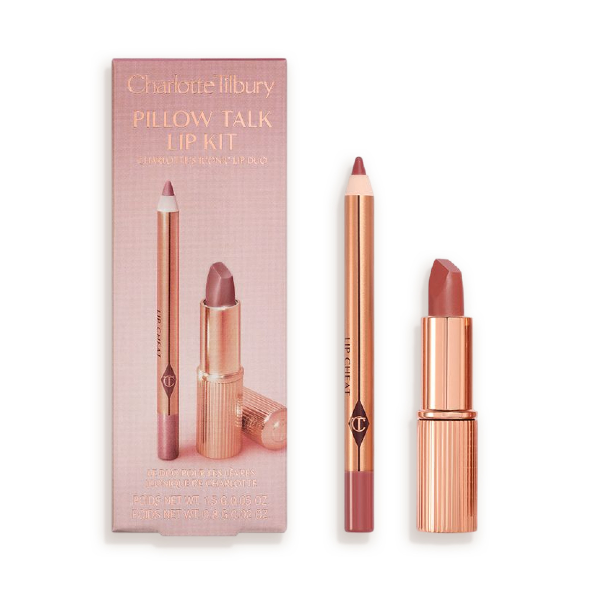 Pillow Talk Medium: Mini Pillow Talk Lip Kit | Charlotte Tilbury | Charlotte Tilbury (UK) 