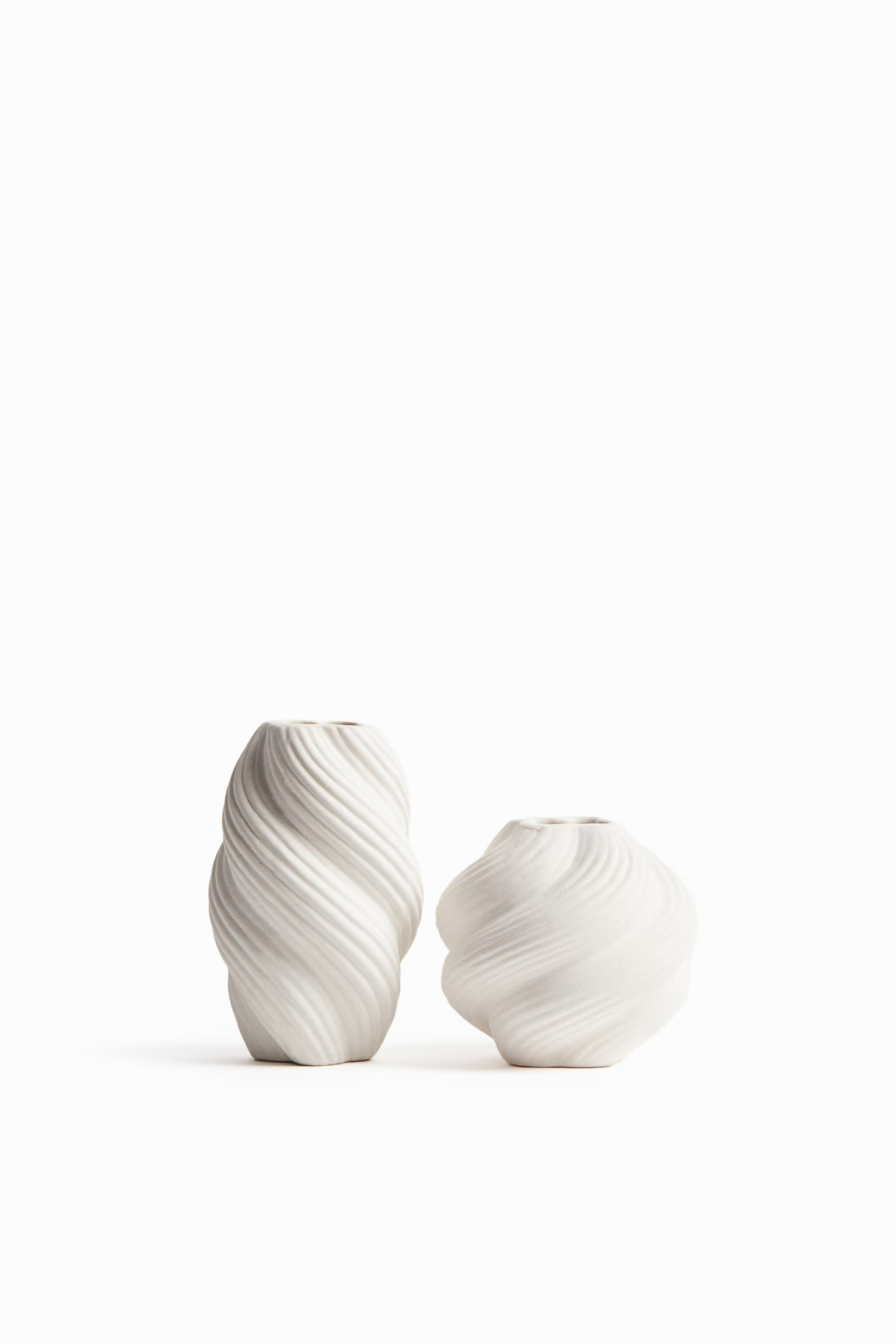 Lot de 2 mini vases en grès cérame | H&M (FR, IT, ES, PT, BE)