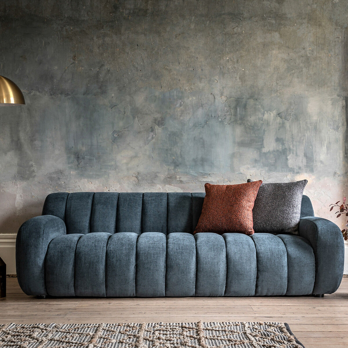 Merricks Soft Brushed 3 Seater Sofa | La Redoute (UK)
